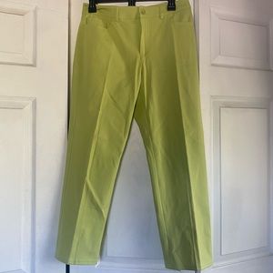Peace of cloth lime green woman pants